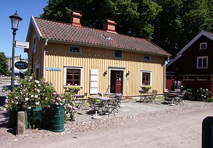 KronoCamping och småstaden Lidköping